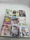 Nintendo Wii Ubisoft Just Dance Disney Party & Many More Video Games Lot Of 9