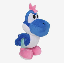 Blue Yoshi Plush Toy 8" Soft Stuffed Doll Kids Birthday Gift