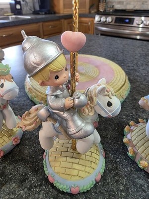 Precious Moments Wizard of Oz Carousel Collection 2004 Complete