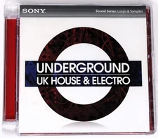 Sony Sound Series Underground UK House Electro Library Loops/Samples/Sampling CD