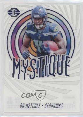 2019 Panini Illusions Mystique Blue 104/299 DK Metcalf #MYS-DKM Rookie RC s7f