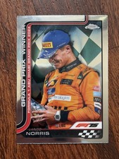 2025 Topps Chrome Formula 1  F1 Lando Norris #116 GP Winner Abu Dhabi Portrait