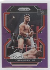 2022 Panini Prizm WWE Purple Prizm 124/149 Jordan Devlin #168 13wb