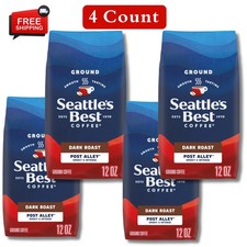 Seattle s Best Coffee, Post Alley, Dark Roast, Ground Coffee, 100 Arabica 12 oz
