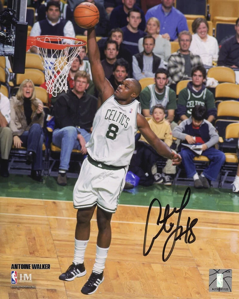 Antoine Walker Boston Celtics Basketball NBA Original Autographed