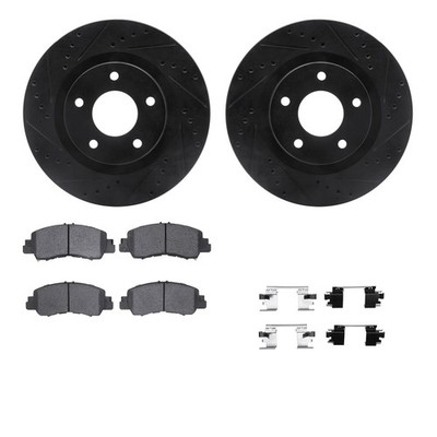 Dynamite Friction Disc Brake Kit for 18-24 Mitsubishi Eclipse Cross 8512-39015