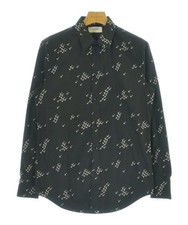 CELINE Casual Shirts BlackxIvory Patterned Approx. M 2200707782058