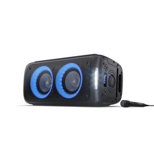 Altavoz Portátil SHARP para Fiesta Inalámbrico Bluetooth con Luz de Discoteca 132W PS-949
