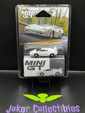 Mini GT 1134 Lamborghini Countach 25th Anniversary White
