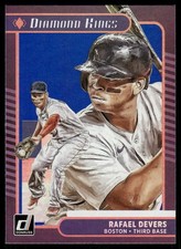 2021 Donruss Holo Blue #5 Rafael Devers DK - BB