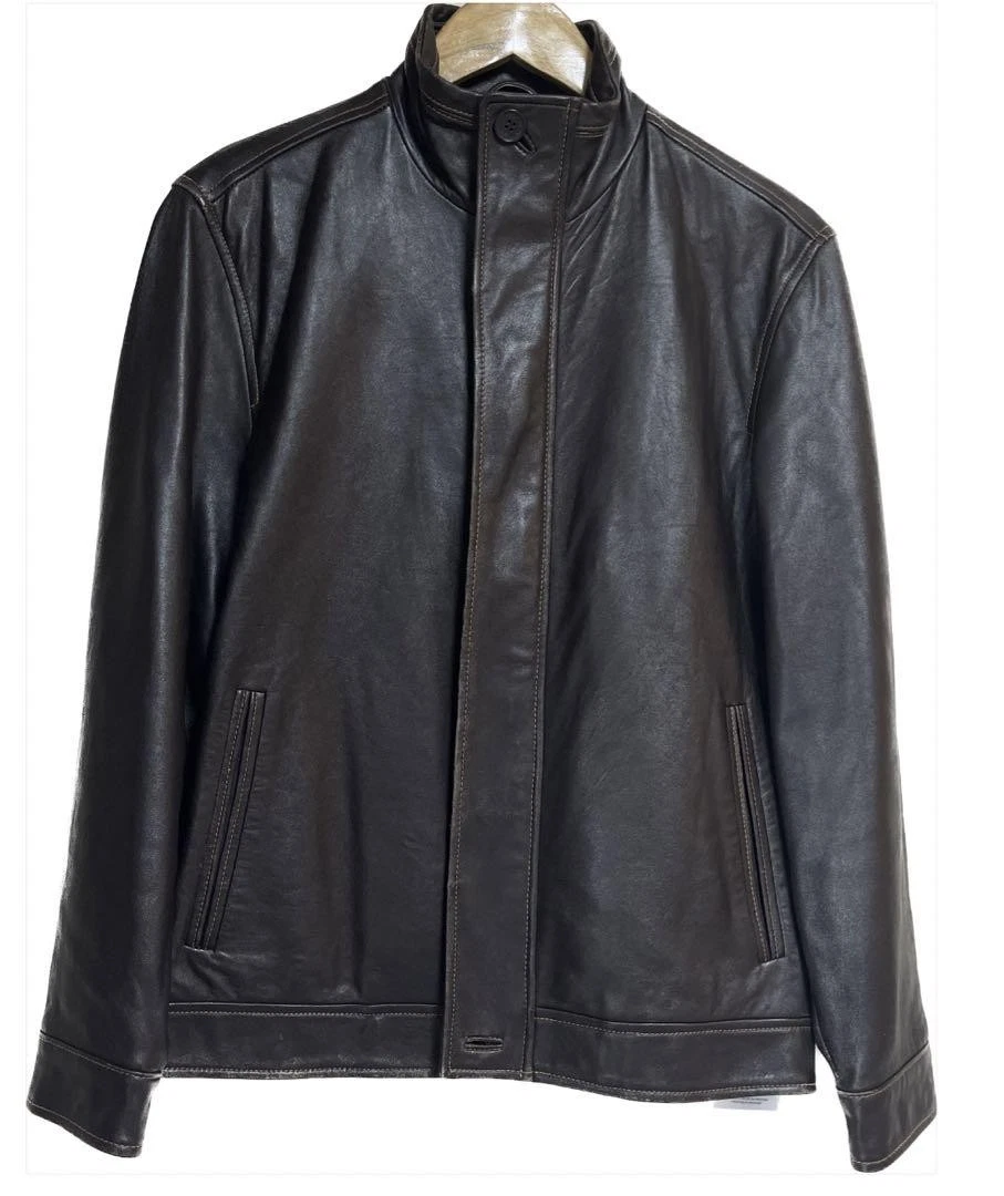 Giacca di pelle Balenciaga vintage