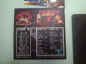 Chip N Dale Rescue Rangers 1 & 2 Vinyl LP Record VGM Nintendo NES Not Moonshake