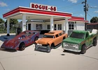 Hot Wheels Redlines Junkyard Lot of 3 Cars: Incl Alive '55, Backwoods Bomb