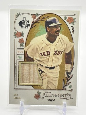 2024 Topps Allen & Ginter #AGR-JRI Jim Rice A&G Relics Full Size A