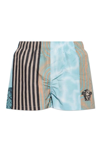 VERSACE Blue Swim Shorts New & Authentic