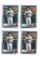 4 - 2021 1st Bowman Chrome Rookies Chad Patrick #BDC-51 Refractor (RC) Brewers