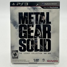 PS3 Metal Gear Solid: The Legacy Collection 1987-2012 Manual + ArtBook