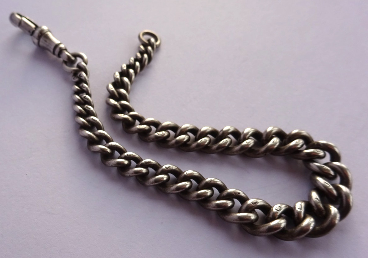 Antique hallmarked solid sterling silver pocket w… - image 2