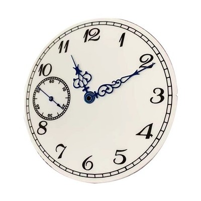 37mm Watch Dial Face+ Blue Watch Hands Kit for ETA 6497 ST3600 Movement F