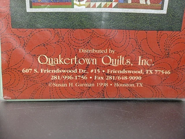 Quakertown Quilts Yuletide Joy Susan Garman 1998 Texas Collection Of 12 Patterns - Image 4 of 4