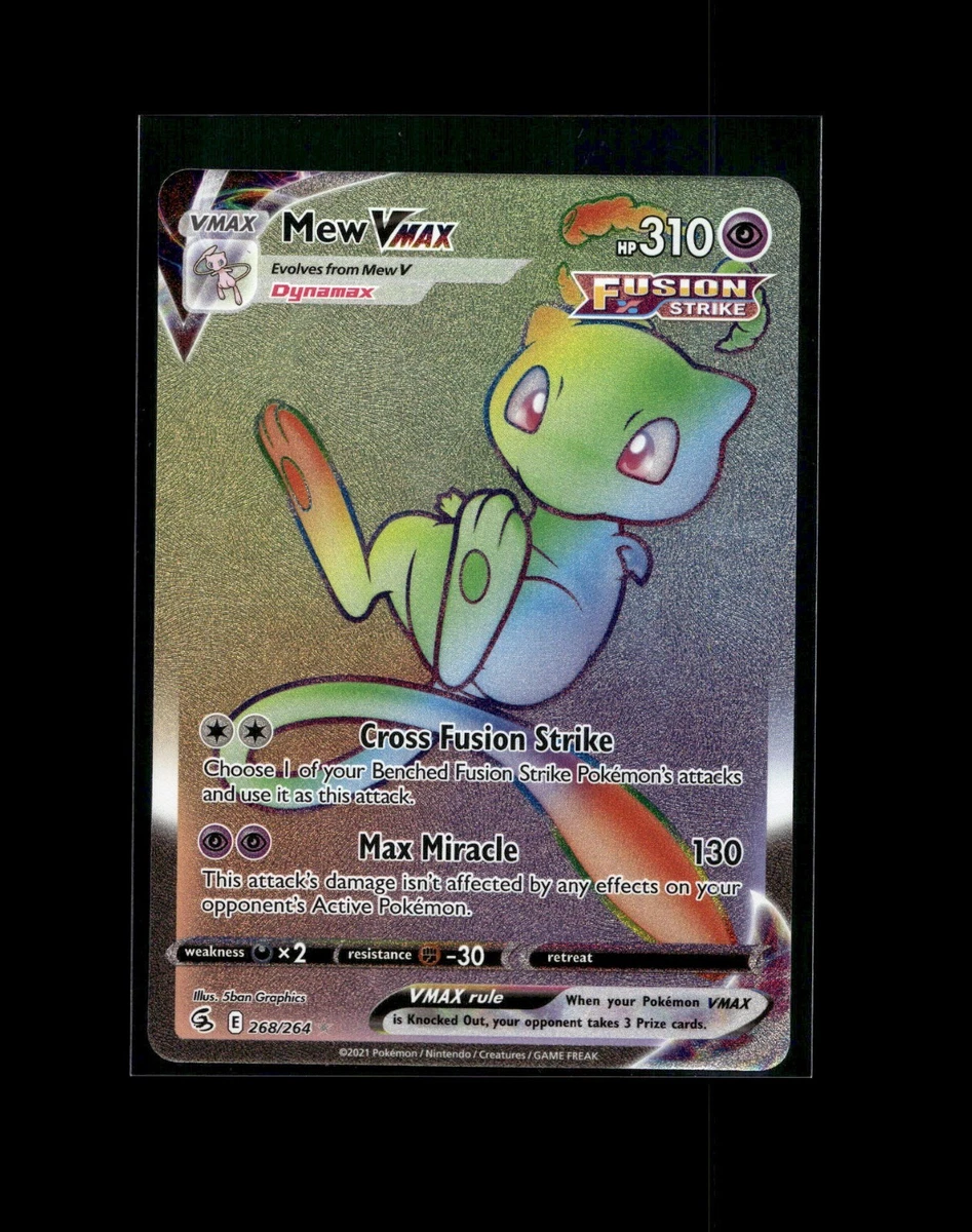 Mew VMAX Pokémon TCG Cards for sale | eBay