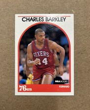 1989-1990 NBA Hoops Charles Barkley #110.  Philadelphia 76ers. 