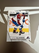 2023-24 O-Pee-Chee Base #9 Nathan MacKinnon - Colorado Avalanche Card