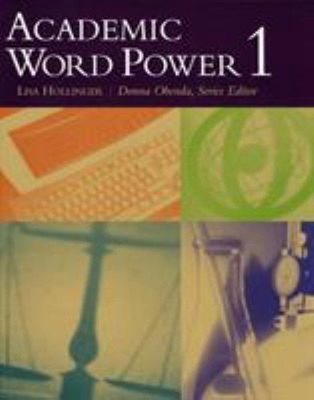Academic Word Power 1 Perfect Lisa Hollinger