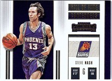 2017-18 Panini Contenders #3 Steve Nash Hall of Fame Contenders