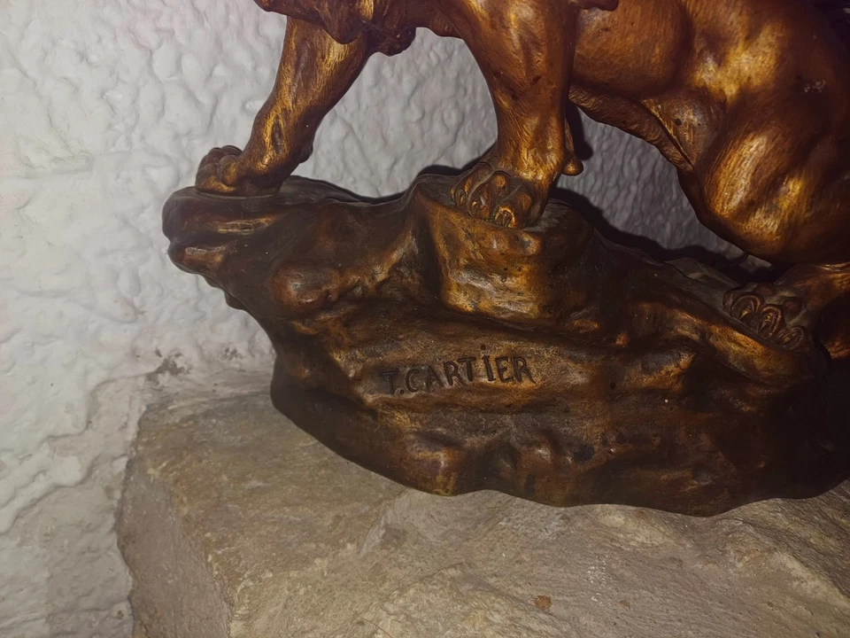 Lion Bronze CARTIER - Photo 4/4