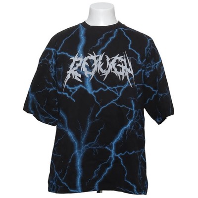 Black Squad, T-shirt, Größe: XL, Schwarz/Blau, Baumwolle, Print, Herren #swT