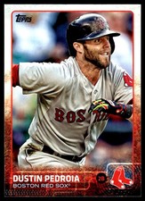 Dustin Pedroia 2015 Topps Opening Day #183 Red Sox MLB READ FREE SHIPPING