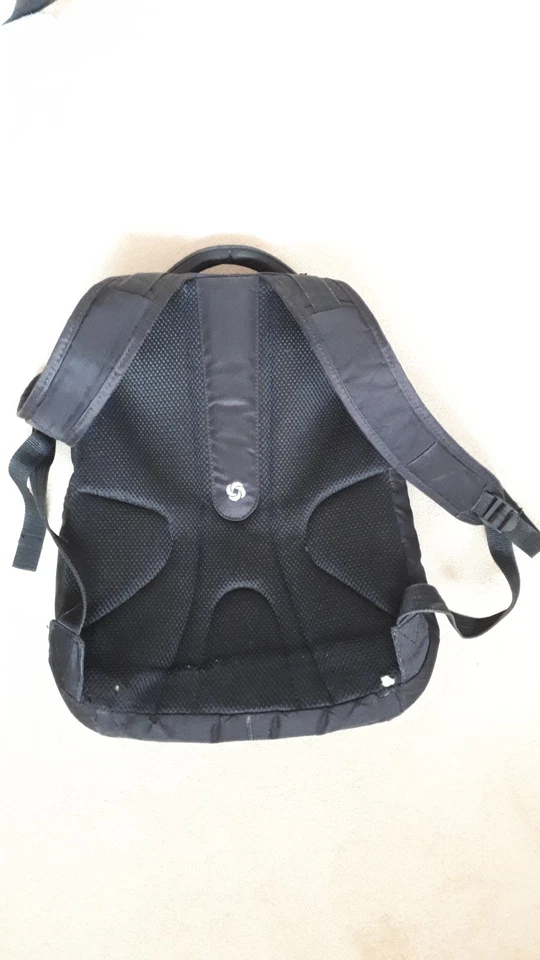 Samsonite Rucksack mit Gebrauchsspuren, schwarz - Bild 2 von 4