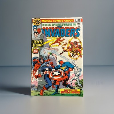 Marvel Comics The Invaders #6 May 1976 Bronze Age Liberty Legion First Printing