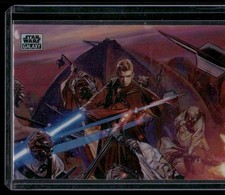 2024 Topps Chrome Star Wars Galaxy #7 Anakin Skywalker's Revenge Refractor