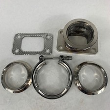 Straight 2.5 V-band Flange To T3-4 Bolt Flange Adaptervband Clampgasket