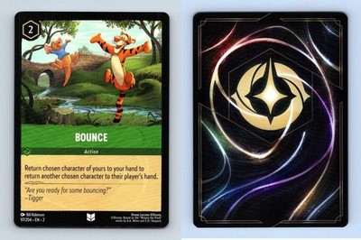 Bounce #97/204 Lorcana Rise Of The Floodborn 2023 Disney Uncommon TCG