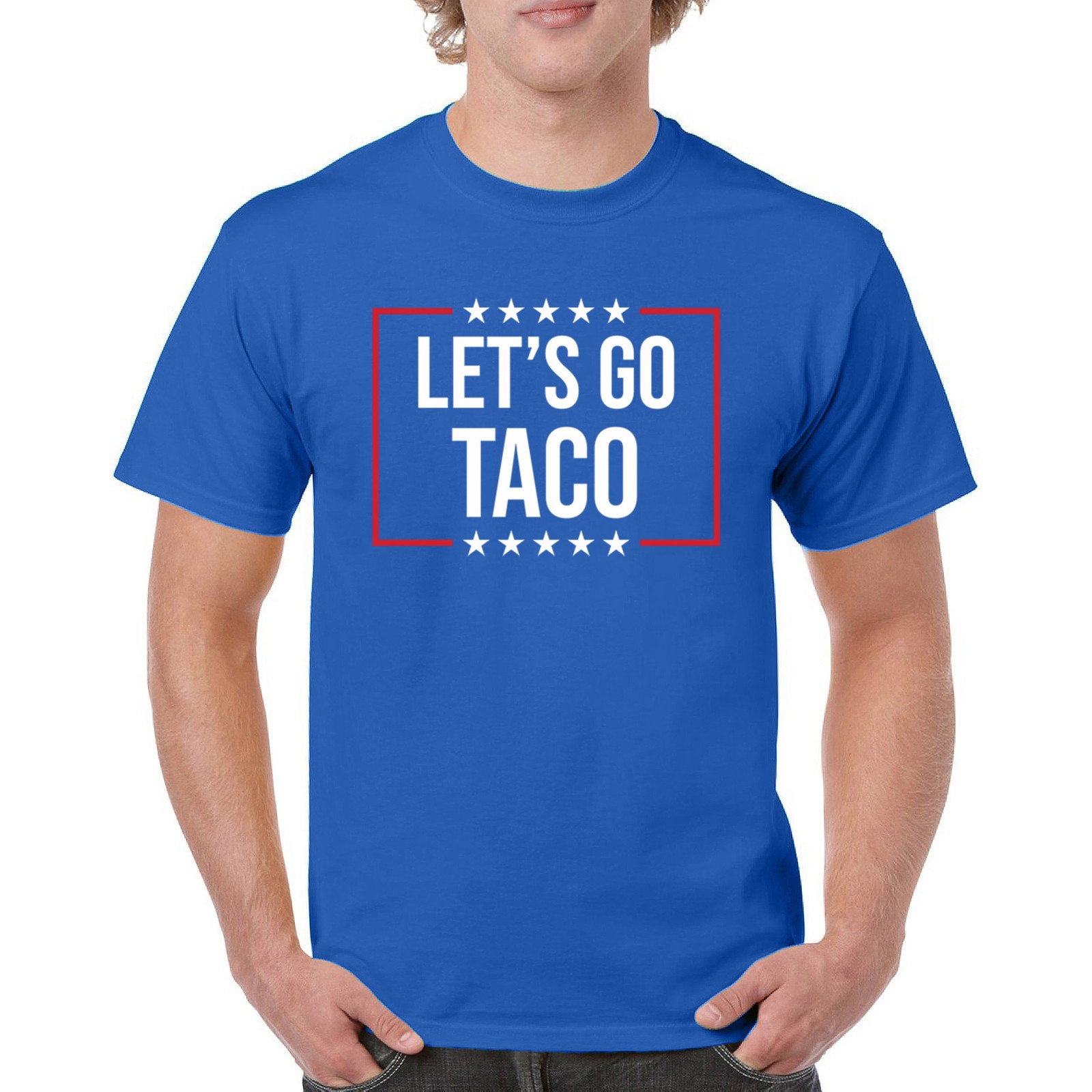 ALTRA Let's Go TACO T shirt maglietta uomo Trump Always Chickens Out No Kings Protest