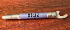 1930s/40s BLATZ Beer / Lindau Distributing Bullet Pencil Bottle Opener N-29