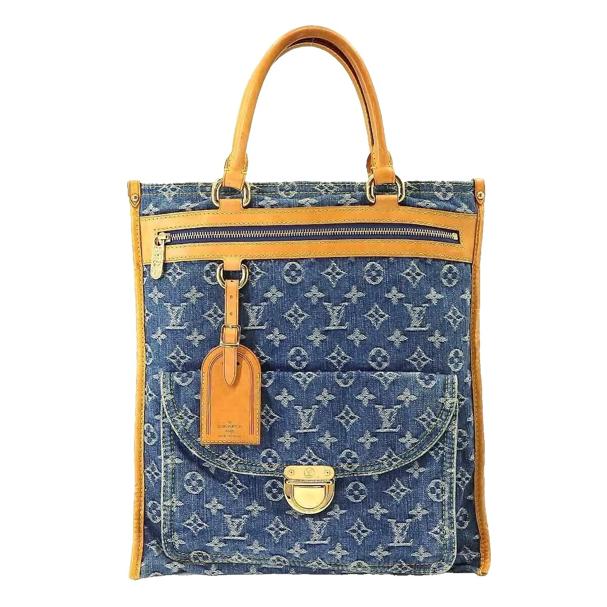 Louis Vuitton Denim Exterior Bags & Handbags for Women for sale | eBay