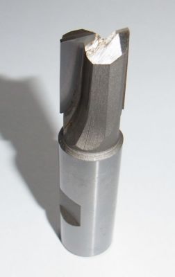 Hm-Bohr & Plunge Milling Cutter Ø 0 15/32in Twin Bladed Tool Shaft Groove 386K