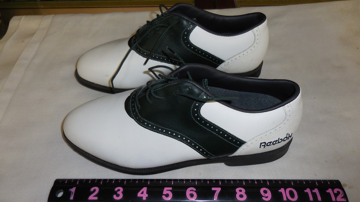 Reebok Black/White Golf Shoes Size 7 1/2 | eBay display picture 2