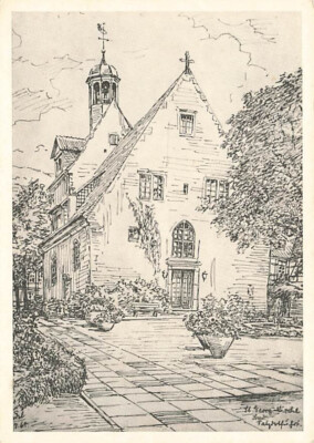 alte AK St. Georg Kirche ungelaufen Ansichtskarte dsc4471i