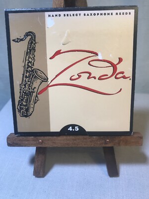 ZONDA #4.5  Alto Sax Reeds- SEALED BOX OF 5 REEDS  E-Flat