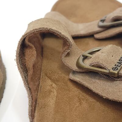 Eastland Mens Sandals Size 12 D Leather Cambridge Buckle  display picture 2