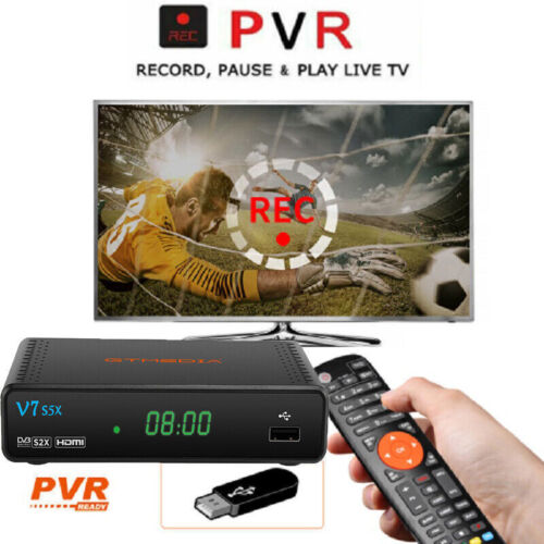 GTMEDIA V7S5X FTA Satellite TV Receiver PVR SAT DVB-S2/S2X HD 1080P Box+USB WiFi - Picture 3 of 16