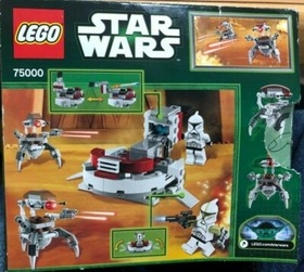 LEGO STAR WARS 75000 Clone Troopers vs. Droidekas - Pre-owned 100% Complete 