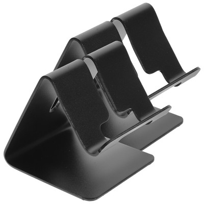  2 Pcs Griff Desktop-Telefonhalter Mobile Phone Stand Holder Fräulein Büro