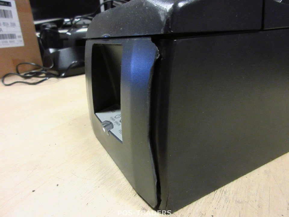 STAR TSP650 Thermal Receipt Ticket POS LAN Printer Drucker Black CRACKED HOUSING - Bild 2 von 2