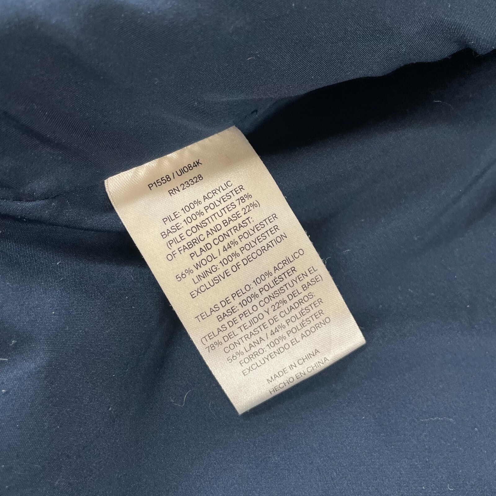 Pendleton Fleece Jacket Full Zip Deep Indigo Gree… - image 8